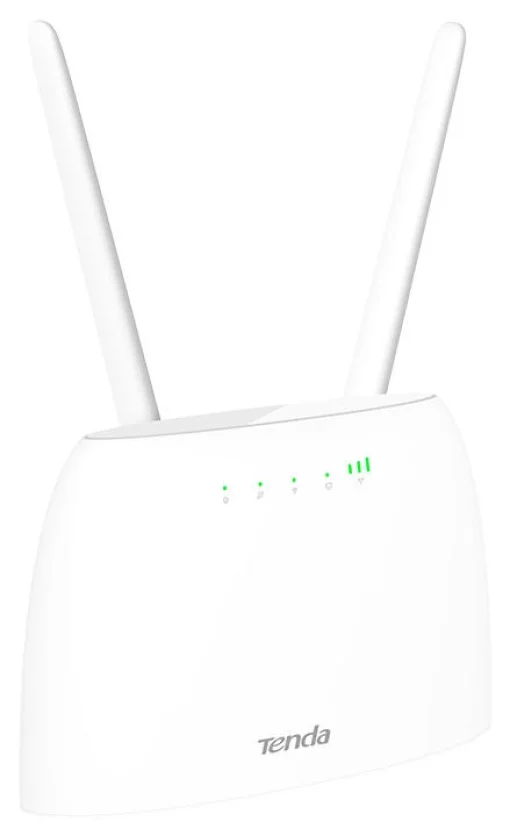 Маршрутизатор TENDA 4G06C N300, 4G/LTE, 1xFE LAN, 1xFE LAN/WAN, 1xRJ11, Cлот для SIM-карти