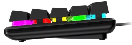 Клавіатура механічна HyperX Alloy Origins 60 61key, Red, USB-A, EN/RU, RGB, чорний