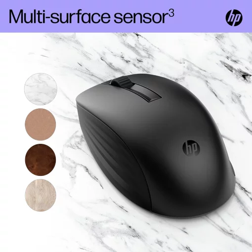 Комплект клавіатура та миша HP 650, WL, EN/UK, чорний