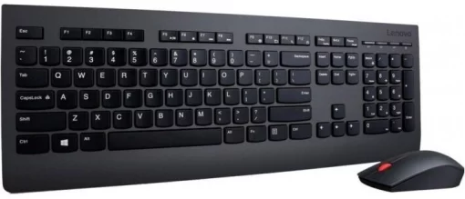Комплект клавіатура та миша Lenovo Professional WL, EN/UKR/RU, чорний