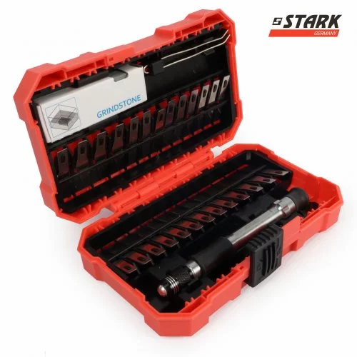 Набір ножів і лез для точних робіт STARK із тримачем 29 предметів