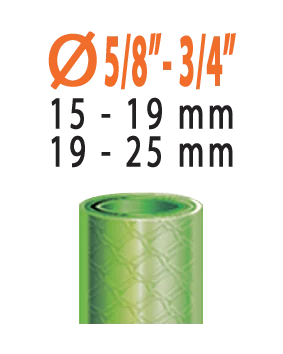 Муфта 3/4" ремонтна для поливального шлангу бл.
