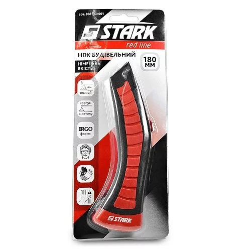 Ніж трапецевідний Stark 180 мм