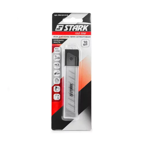 Комплект лез для ножів 18 мм Stark 10 шт
