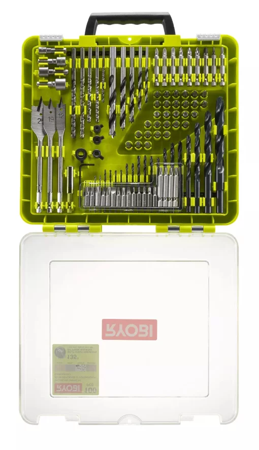 Набір біт і свердел Ryobi RAKDD100 кейс 100шт