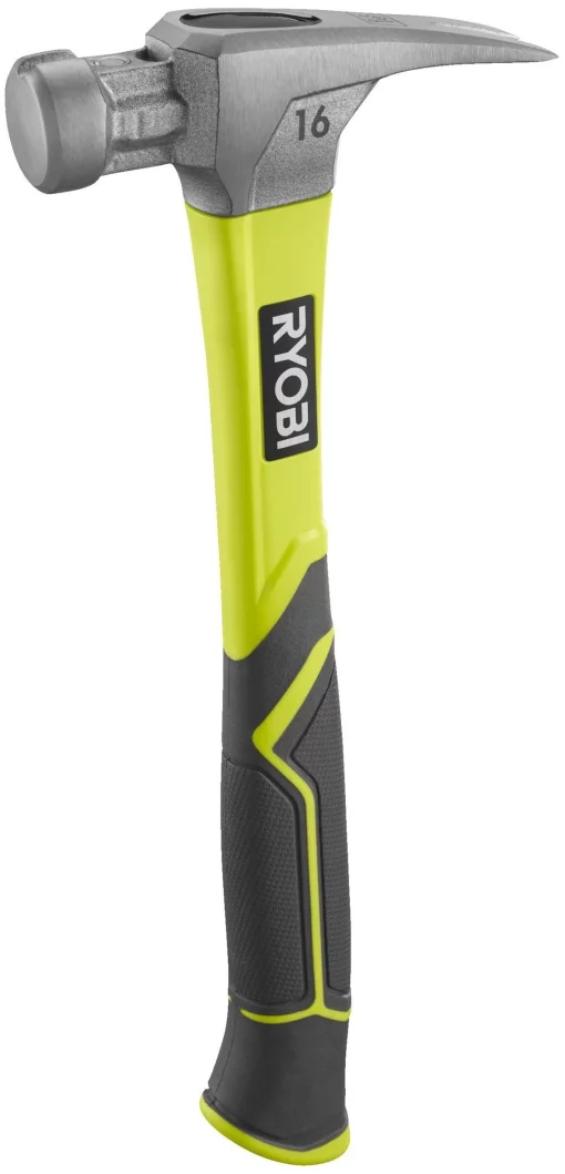 Молоток столярний Ryobi RH16FSS 450г магнітний утримувач руків'я скловолокно