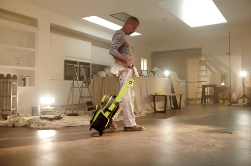 Рюкзак для інструменту Ryobi RSSBP2, 25л, на коліщатках, телескопічне руків'я, поліестер 600D