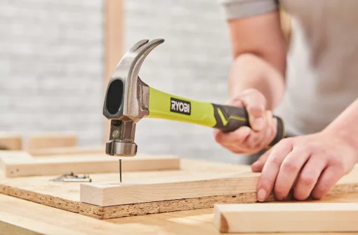 Молоток столярний Ryobi RHHCC450 450г магнітний утримувач руків'я скловолокно