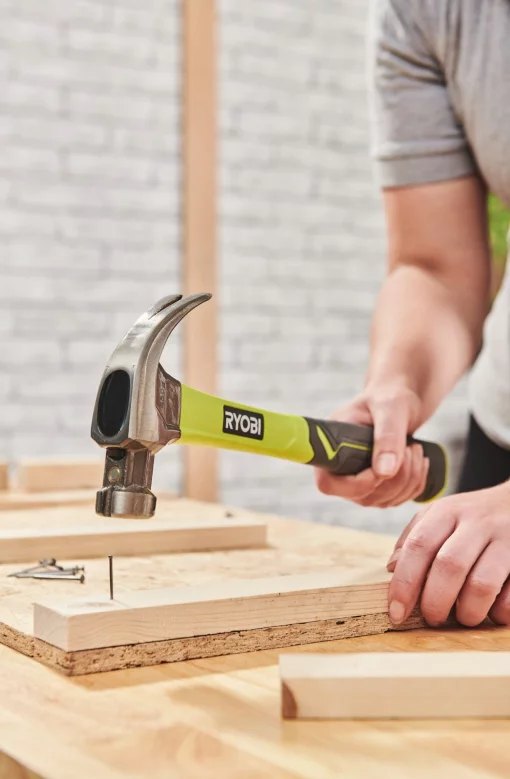 Молоток столярний Ryobi RHHCC450 450г магнітний утримувач руків'я скловолокно