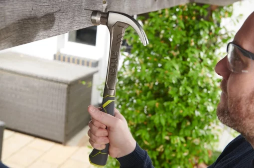 Молоток столярний Ryobi RHHSCC560 560г магнітний утримувач руків'я скловолокно