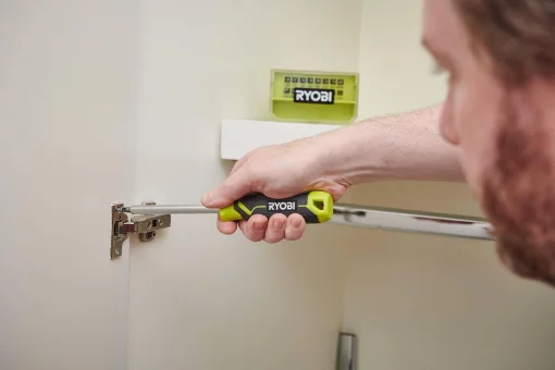 Викрутка Ryobi RHSDM1701, битотримач 1/4", 100мм, 16 біт, SL,PH,PZ,Torx, кейс