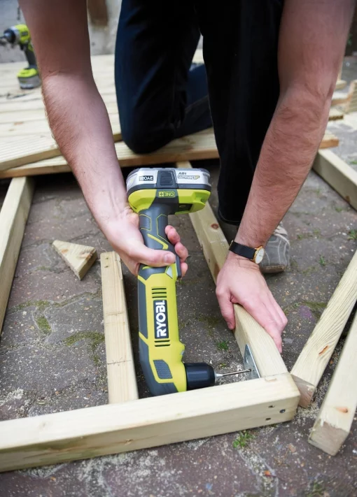 Шурупокрут-дриль кутовий акумуляторний Ryobi ONE+ RAD1801M 18В 15Нм 1100об/хв 1.83кг без АКБ та ЗП