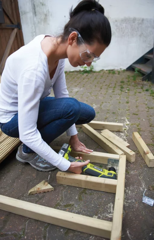 Шурупокрут-дриль кутовий акумуляторний Ryobi ONE+ RAD1801M 18В 15Нм 1100об/хв 1.83кг без АКБ та ЗП