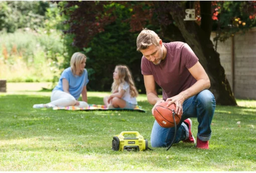 Компресор автомобільний акумуляторний Ryobi ONE+ R18I-0 18В 10.3бар 1.3кг без АКБ та ЗП