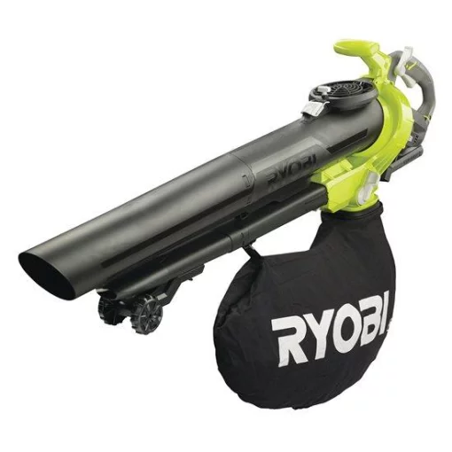 Повітродув-пилосос садовий акумуляторний Ryobi Max Power RBV36B 36В 238км/год мішок 45л 4.4кг без АКБ та ЗП