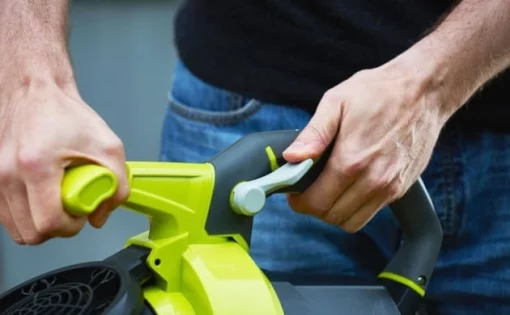 Повітродув-пилосос садовий акумуляторний Ryobi Max Power RBV36B 36В 238км/год мішок 45л 4.4кг без АКБ та ЗП