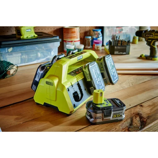 Зарядний пристрій Ryobi ONE+ RC18627 18В 2.7А 6-портовий