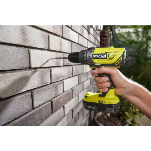 Шурупокрут-дриль ударний акумуляторний Ryobi ONE+ R18PD3-0 18В 50Нм 500·1800об/хв 1.3кг без АКБ та ЗП