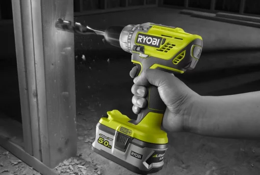 Шурупокрут-дриль акумуляторний Ryobi ONE+ R18DD3-0 18В 50Нм 500·1800об/хв 1.2кг без АКБ та ЗП