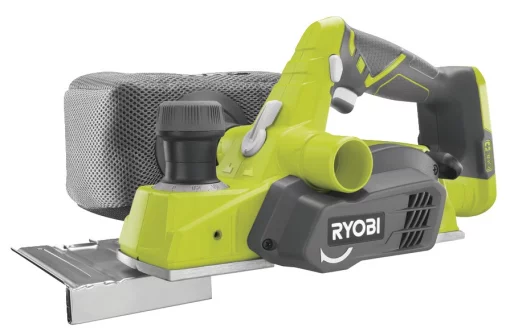 Рубанок акумуляторний Ryobi ONE+ R18PL-0 18В 82мм стругання до 1.6мм шпунт до 12.5мм 2.4кг без АКБ та ЗП