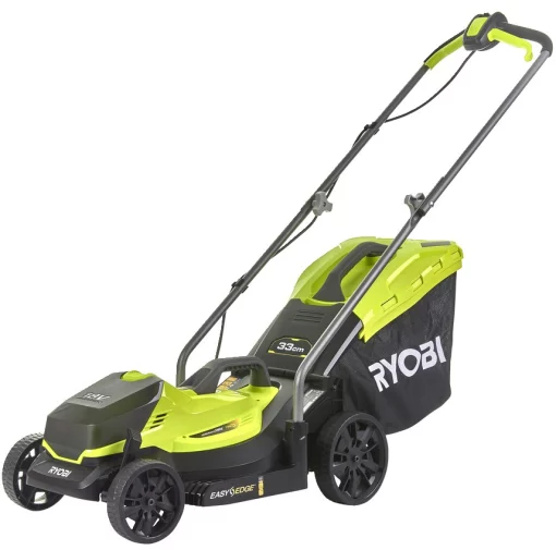 Газонокосарка акумуляторна Ryobi ONE+ RLM18X33B-40 18В акб 1х4А·год 33см 35л 25-65мм 8.7кг
