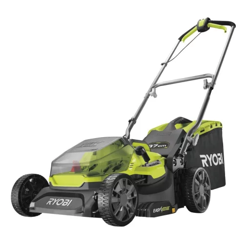 Газонокосарка акумуляторна Ryobi ONE+ RY18LM37A-140 18В акб 1х4А·год 37см 45л 25-70мм 16кг