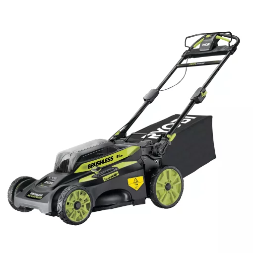 Газонокосарка акумуляторна Ryobi Max Power RY36LMX51A-160 36В акб 1х6А·год 51см 70л 20-70мм самохідна 24.7кг