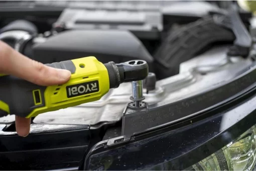 Тріскачка акумуляторна Ryobi ONE+ R18RW2-0 18В 60Нм 280об/хв 1/4" 4 положення головки 1кг без АКБ та ЗП