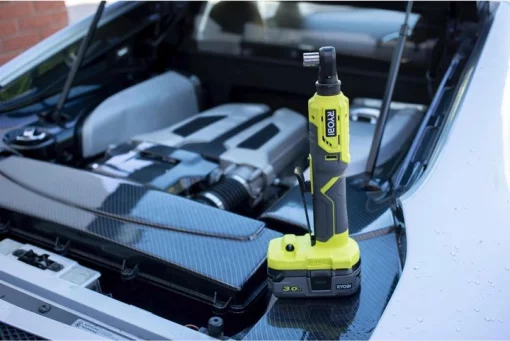 Тріскачка акумуляторна Ryobi ONE+ R18RW2-0 18В 60Нм 280об/хв 1/4" 4 положення головки 1кг без АКБ та ЗП