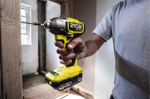 Гвинтоверт ударний акумуляторний Ryobi ONE+ HP RID18X-0 18В 300Нм 2900об/хв 1кг без АКБ та ЗП