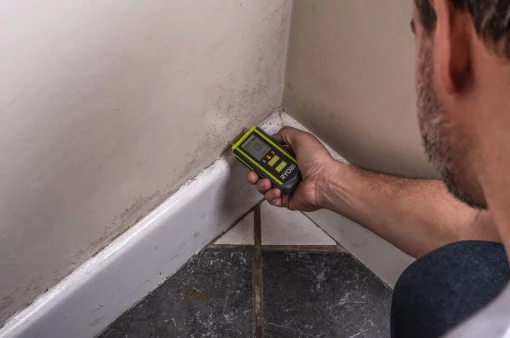 Вологомір Ryobi RBPINMM1 деревина/штукатурка/бетон ±2% 0.1кг