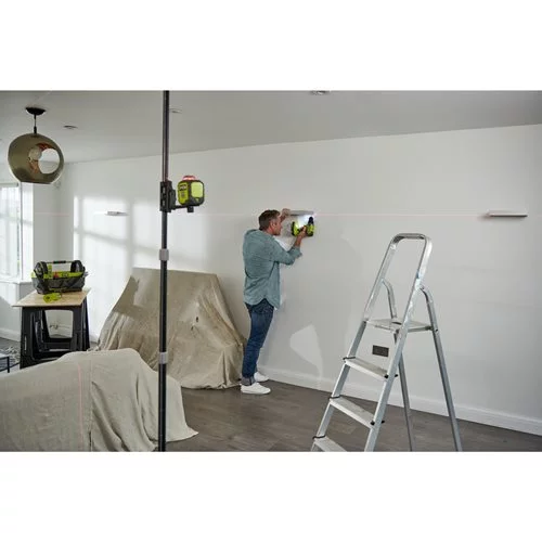 Нівелір лазерний Ryobi RB360RLL до 20м 360° червоний промінь 0.5кг