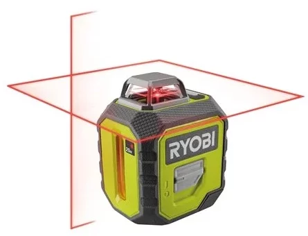 Нівелір лазерний Ryobi RB360RLL до 20м 360° червоний промінь 0.5кг