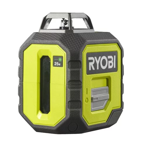 Нівелір лазерний Ryobi RB360GLL до 25м 360° зелений промінь 0.5кг