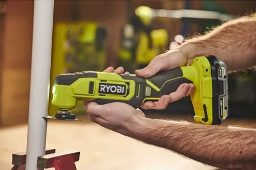 Багатофункціональний інструмент акумуляторний реноватор Ryobi ONE+ RMT18-0 18В 10000-20000об/хв кут коливань 3° 0.9кг без АКБ та ЗП