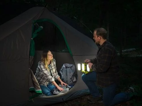 Прожектор гібридний панельний Ryobi ONE+ RLPH18-0 18В/220В Hybrid 3 LED панелі 3000лм 3 режими яскравості без АКБ та ЗП