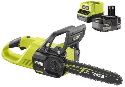 Пила ланцюгова акумуляторна Ryobi ONE+ HP RY18CSX30A-150 18В акб 1х5А·год ЗП 30см 3.2кг