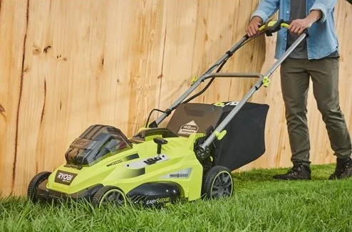 Газонокосарка акумуляторна Ryobi Max Power RLM36X46H50PG 36В акб 1х5А·год 46см 45л 20-70мм 17.8кг