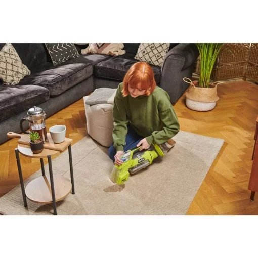 Пилосос акумуляторний миючий Ryobi ONE+ RDC18-0 18В 17Вт контейнер для води чиста/брудна 0.12/0.2л 2.5кг без АКБ та ЗП