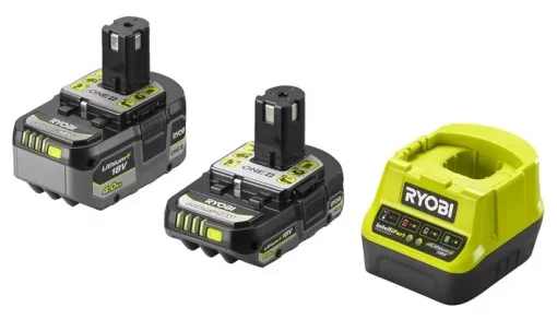 Набір акумулятора та зарядного пристрою Ryobi ONE+ RC18120-242X 18В 1х2А·год 1х4А·год ЗП 2А