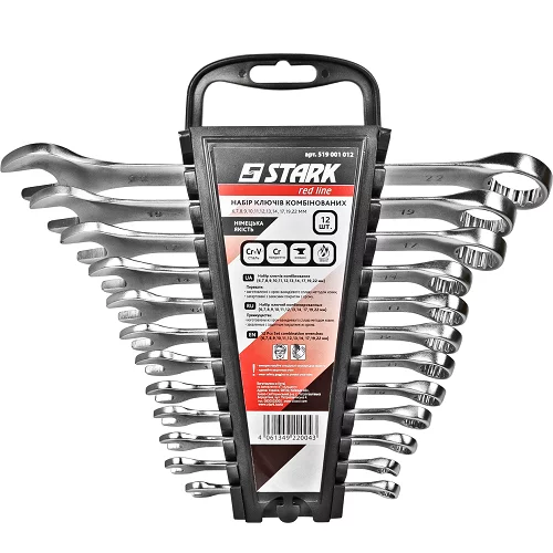Набір комбінованих ключів Stark 12 шт.