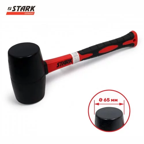 Молоток гумовий Stark 680 г чорний