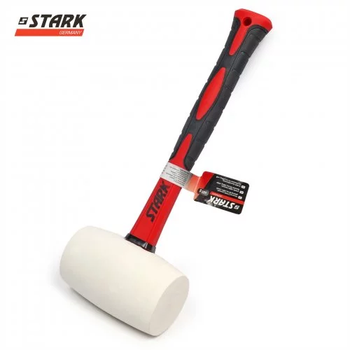 Молоток гумовий Stark 680 г білий