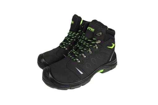 Черевики робочі р.42 з комп.носком на шнурках, матеріал нубук, Active