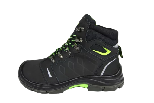 Черевики робочі р.41 з комп.носком на шнурках, матеріал нубук, Active