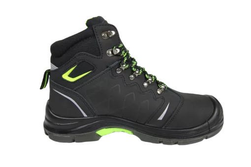 Черевики робочі р.41 з комп.носком на шнурках, матеріал нубук, Active