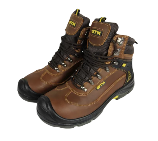 Черевики робочі р.40 композ.носок, шкіра коричневого кольору S1P SRC