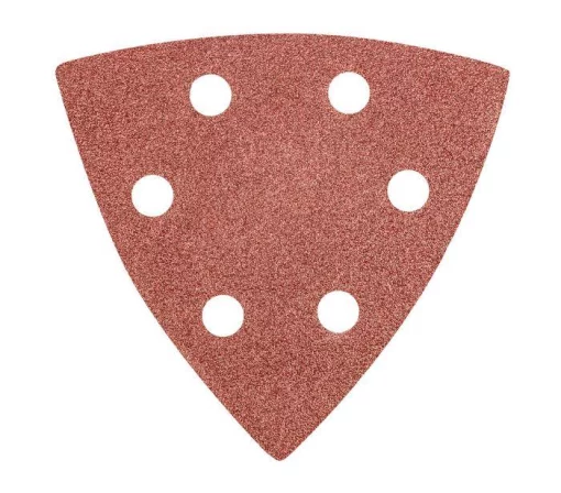 Шліфувальний папір трикутний GRAPHITE, тип DELTA 93x93мм, K120, на липучці, 5шт