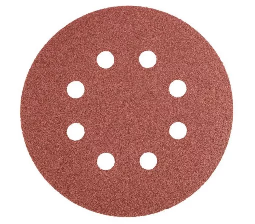 Шліфувальний папір дисковий GRAPHITE, 125мм, K240, на липучці, 5шт