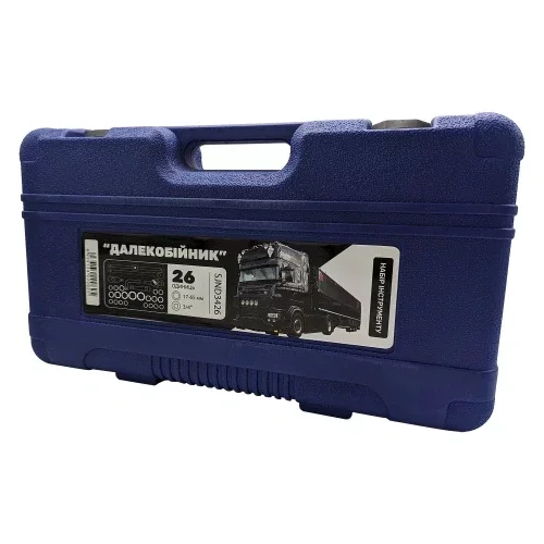 Набір інструменту для автомобіля 17-65 мм 3/4" 26 од. "Дальнобійник" SJND3426